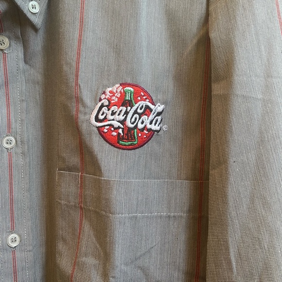 Marv Holland Coca Cola Button Up Shirt - Picture 3 of 9